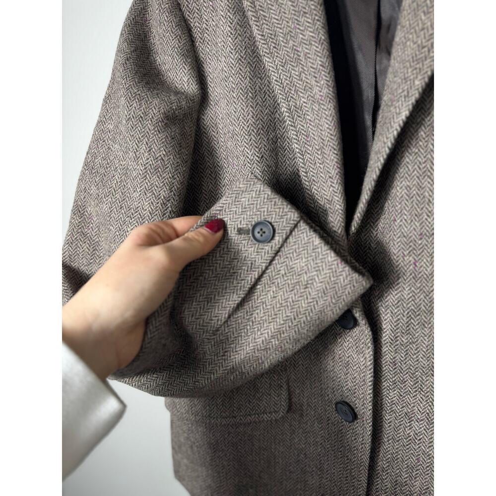 GAP Brown Wool Blazer Jacket Women's Size 6 Business Professional Career - Picture 5 of 8